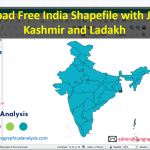 Download Free India Shapefile Including Jammu, Kashmir and Ladakh
