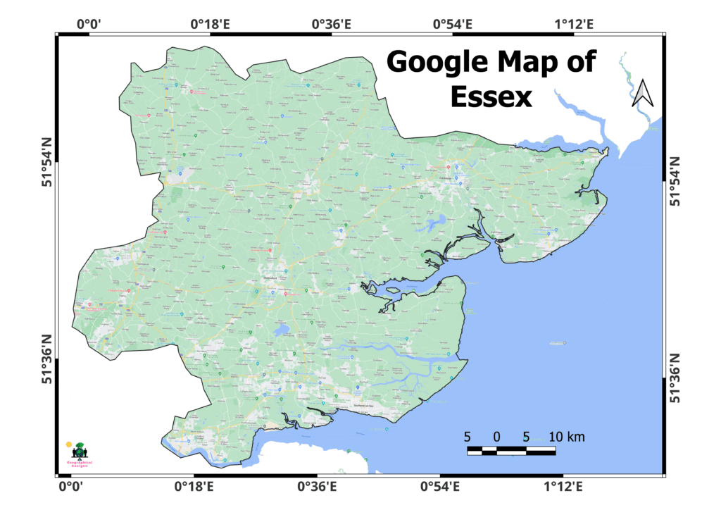 Google Map of Essex