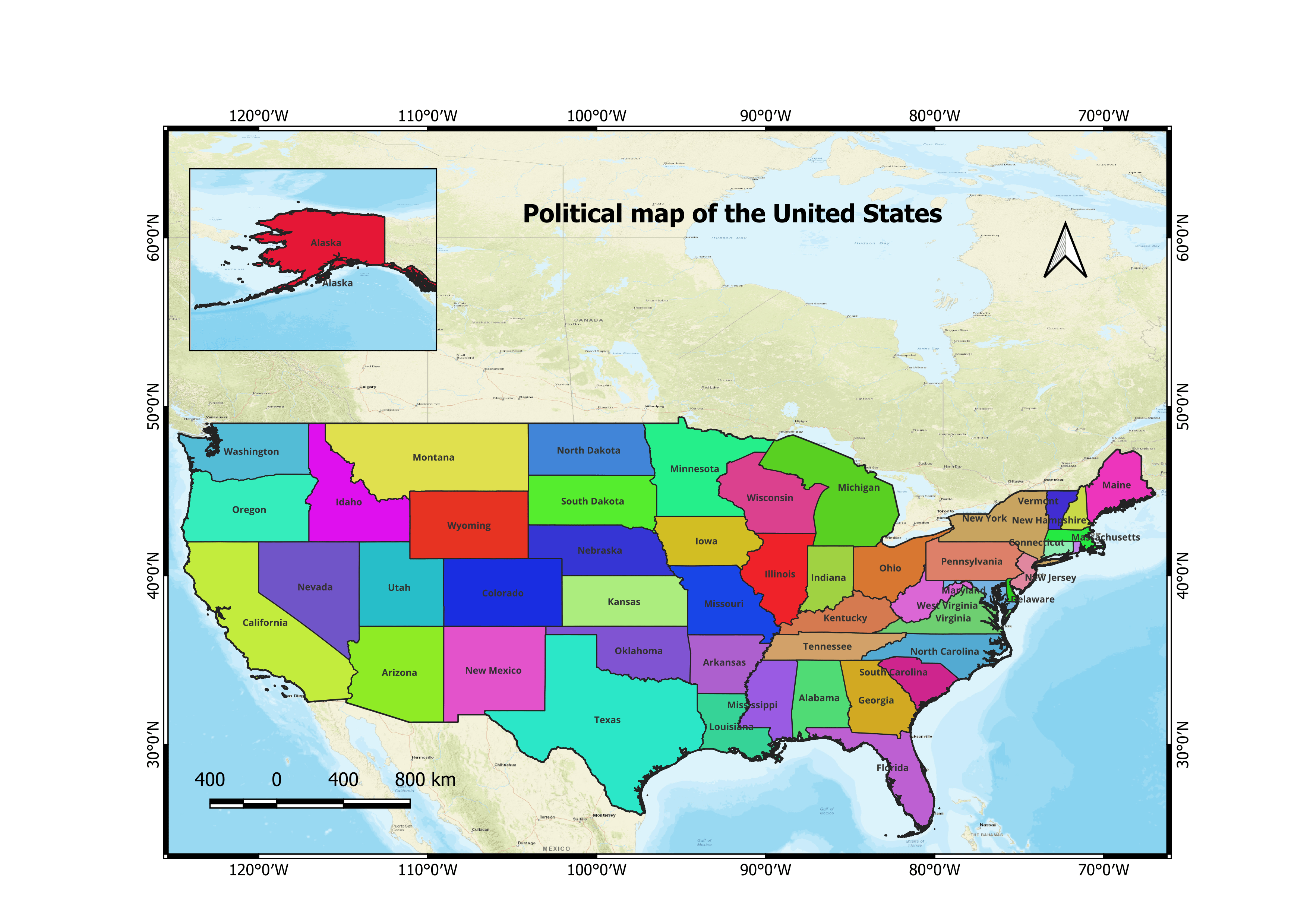Political-Map-of-the-United-States