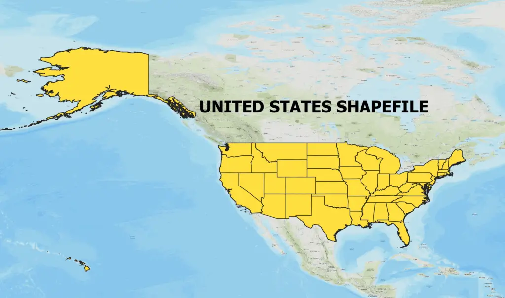 Free download United States Shapefile