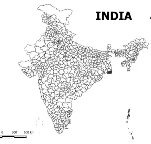 India Districts level shapefile