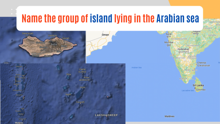 Name the group of island lying in the Arabian sea