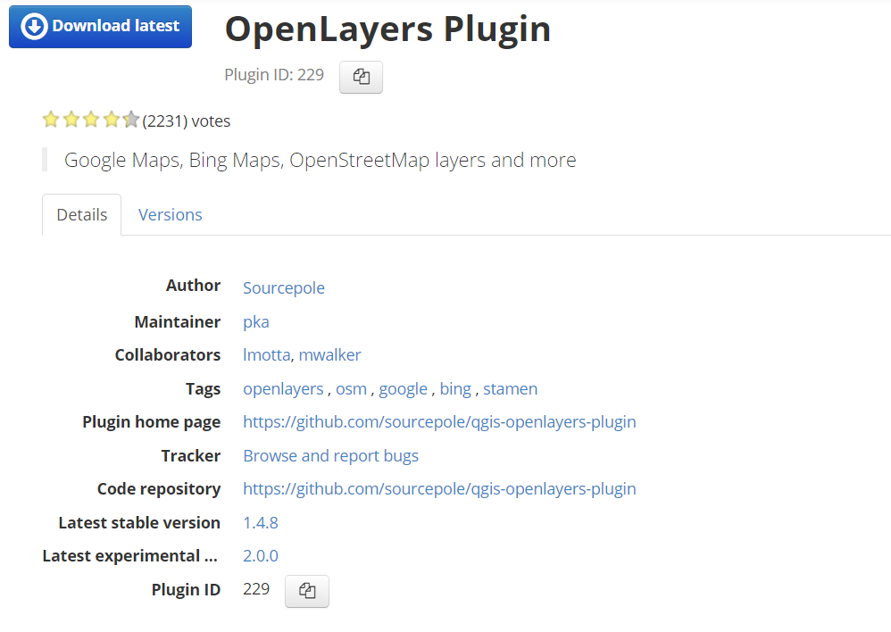 OpenLayers Plugin