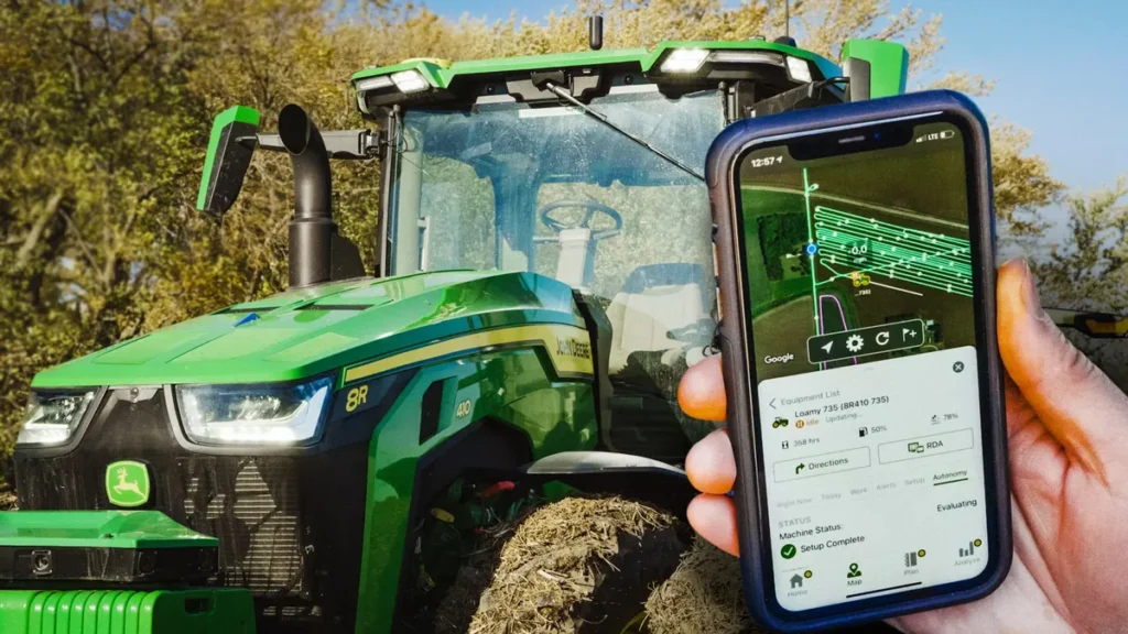 self driving tractor