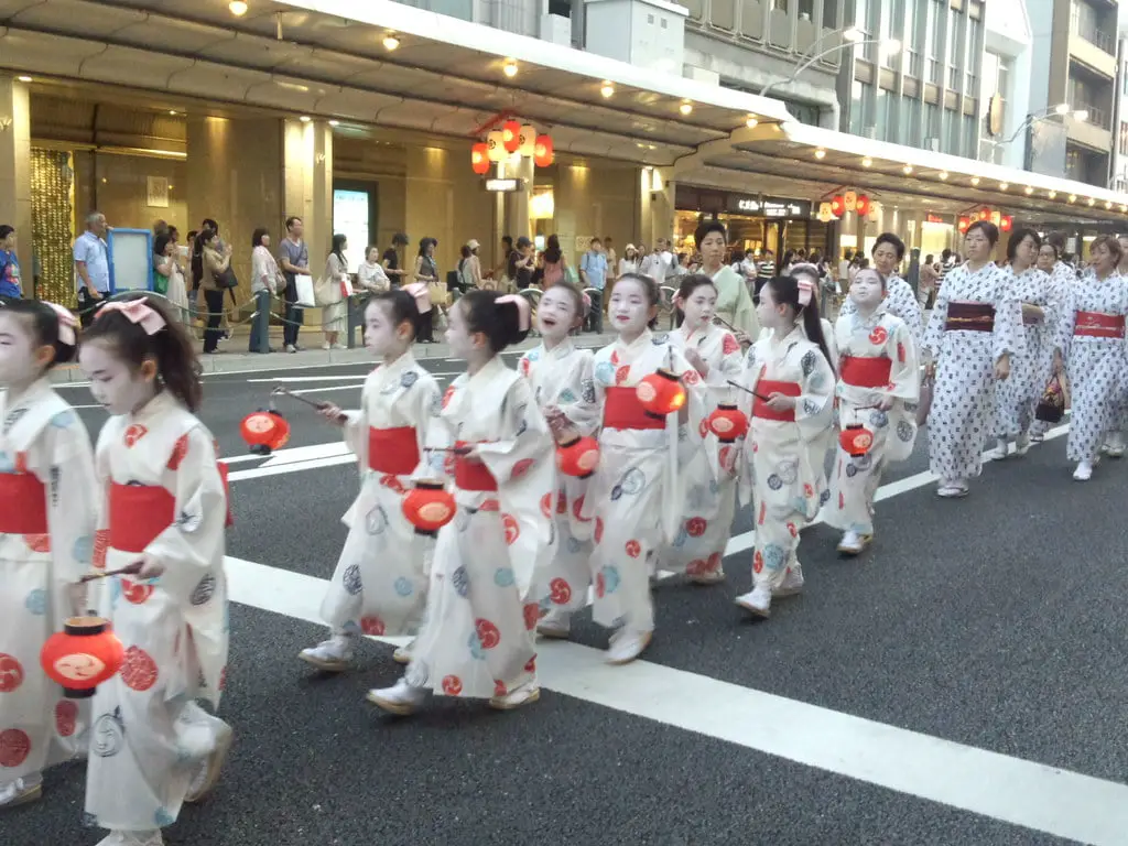 Gion Matsuri in Japan