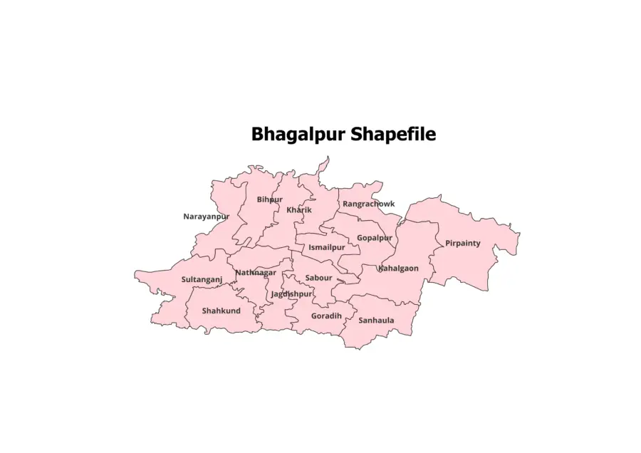 Bhagalpur Shapefile