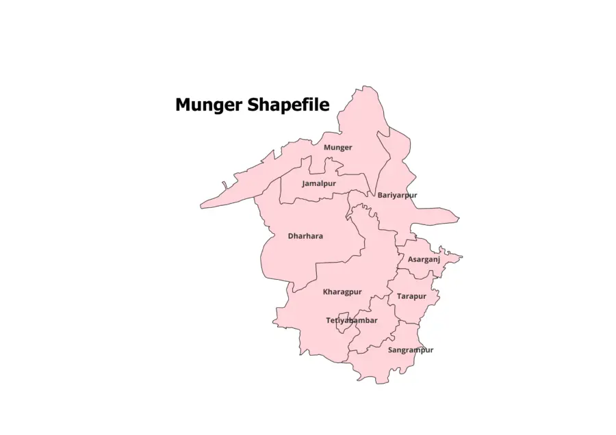 Munger District Shapefile 2025 (Blocks Included)