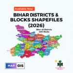 Bihar Shapefile with all districts