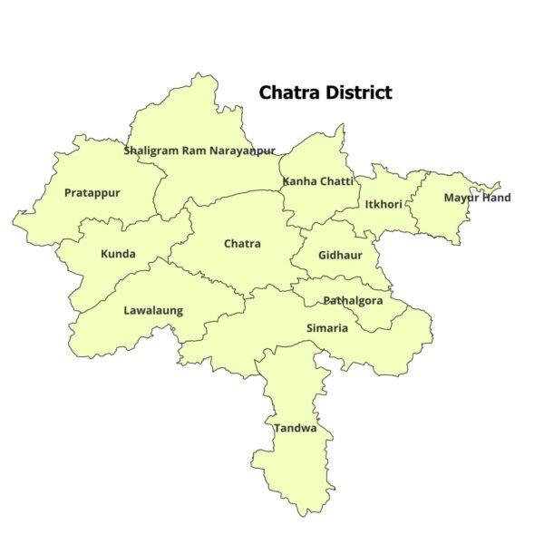 Chatra District shapefile