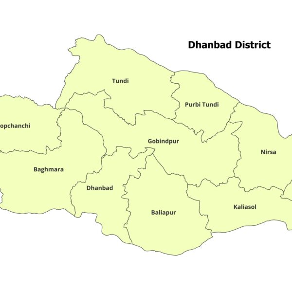 Dhanbad District Shapefile