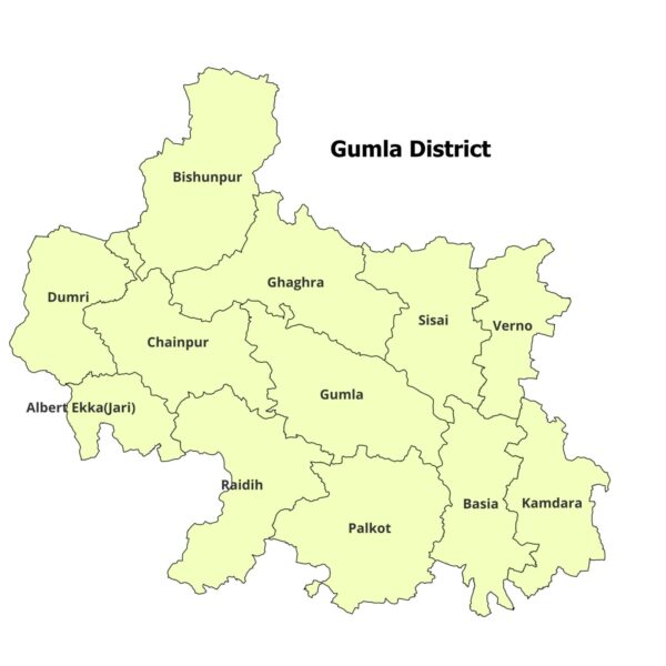 Gumla District shapefile