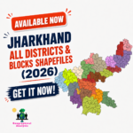 Jharkhand All Districts Blocks Shapefile