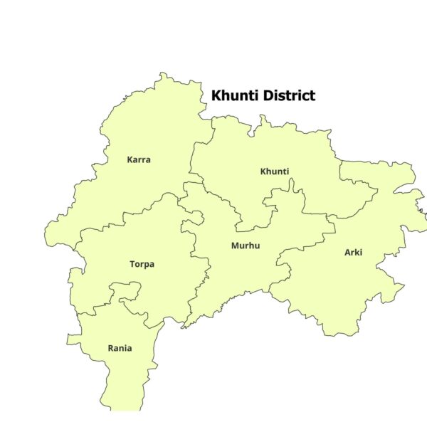 Khunti District shapefile