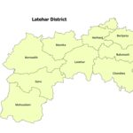 Latehar District shapefile