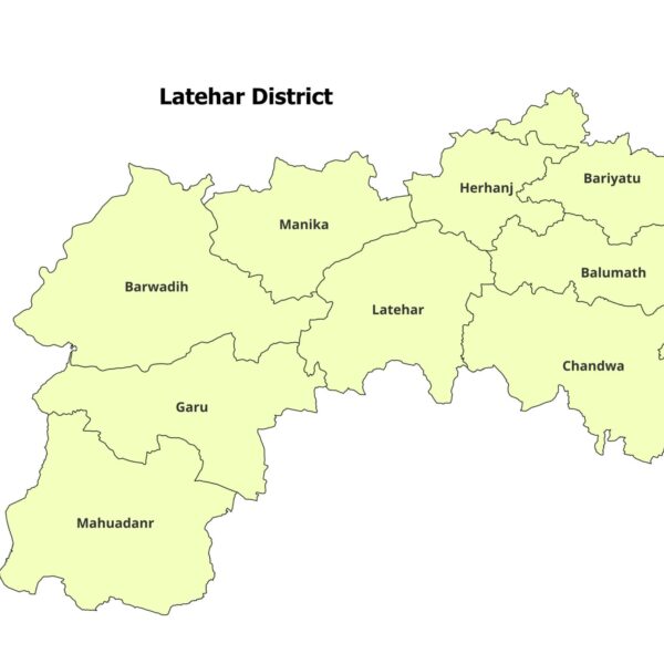 Latehar District shapefile