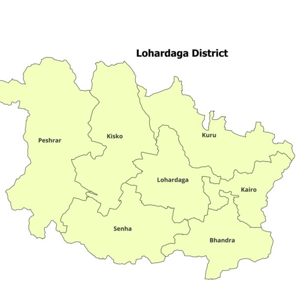 Lohardaga District shapefile