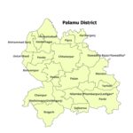 Palamu District shapefile