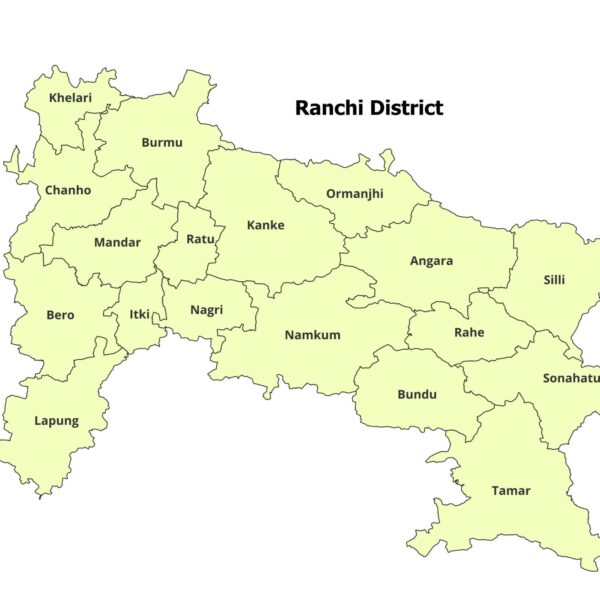 Ranchi District shapefile