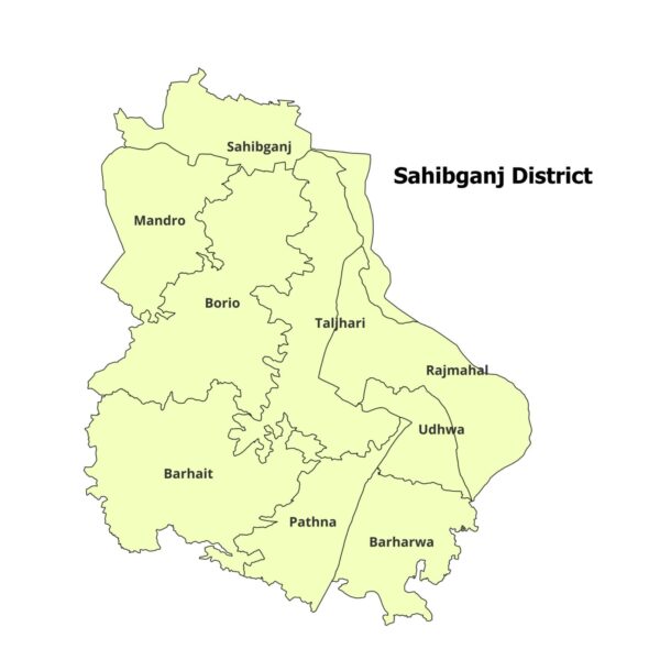 Sahibganj District shapefile